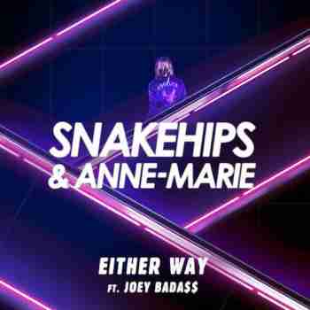 Snakehips & Anne-Marie featuring Joey Bada$$ — Either Way cover artwork