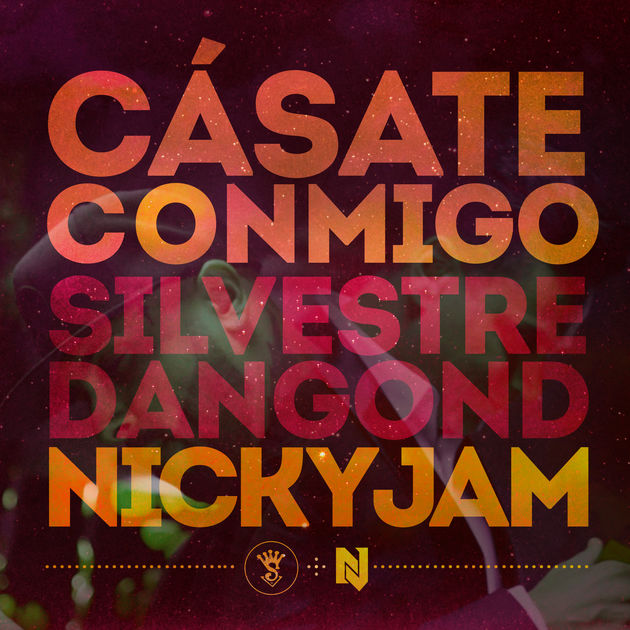 Silvestre Dangond ft. featuring Nicky Jam Cásate Conmigo cover artwork
