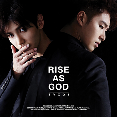 U-Know Yunho (TVXQ!) Rise As God cover artwork
