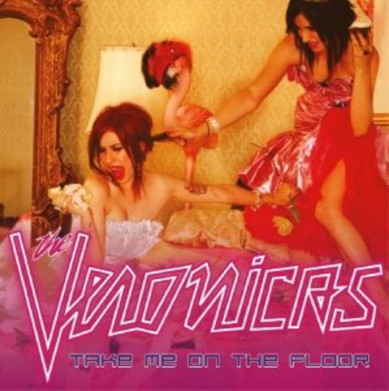 The Veronicas Take Me on the Floor cover artwork