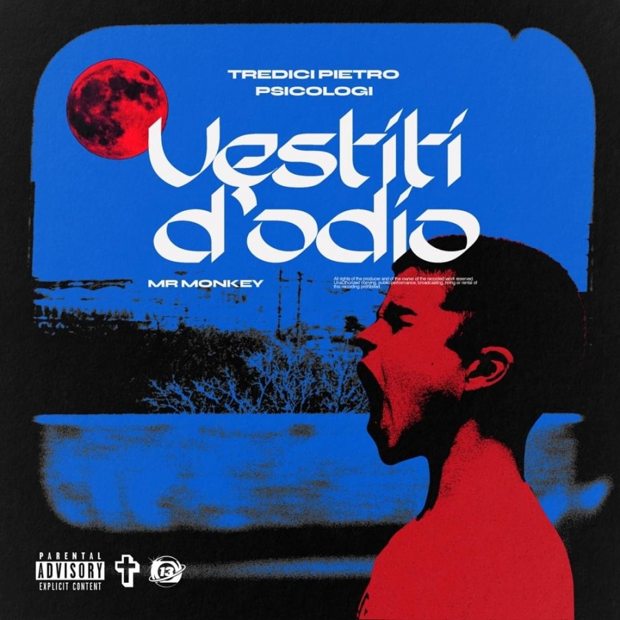 Tredici Pietro featuring PSICOLOGI & Mr. Monkey — Vestiti d&#039;odio cover artwork