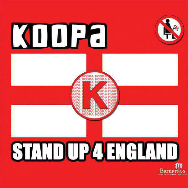 Koopa Stand Up 4 England cover artwork