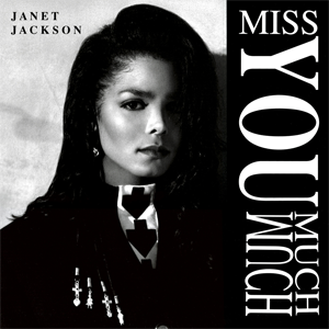 Janet Jackson Miss You Much cover artwork
