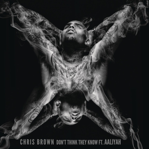 Chris Brown featuring Aaliyah — Don&#039;t Think They Know cover artwork