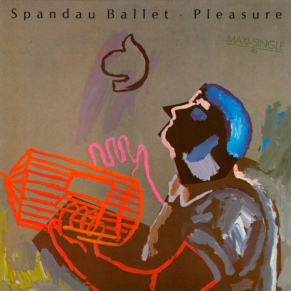 Spandau Ballet Pleasure cover artwork