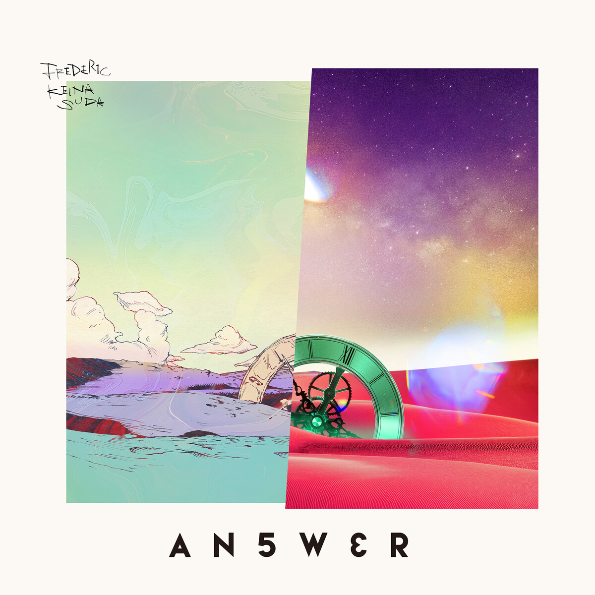 frederic & Keina Suda — ANSWER cover artwork