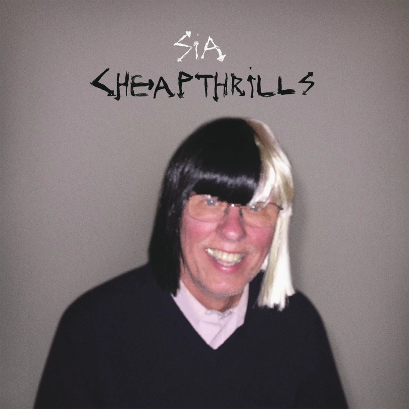 Sia Cheap Thrills cover artwork