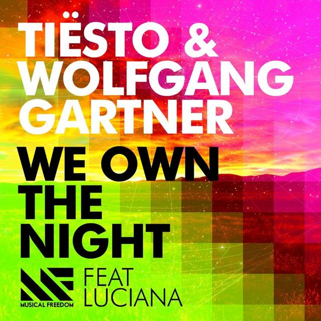Tiësto & Wolfgang Gartner featuring Luciana — We Own The Night cover artwork