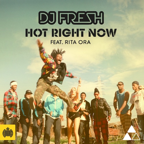 DJ Fresh featuring Rita Ora — Hot Right Now (Camo &amp; Krooked Remix) cover artwork