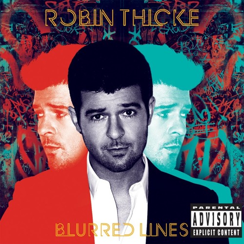 Robin Thicke — Blurred Lines cover artwork