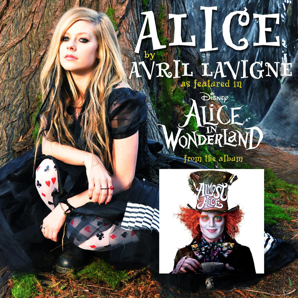 Avril Lavigne Alice cover artwork