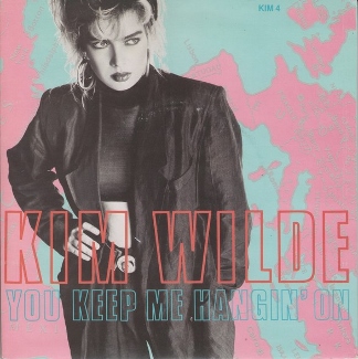 Kim Wilde You Keep Me Hangin&#039; On cover artwork