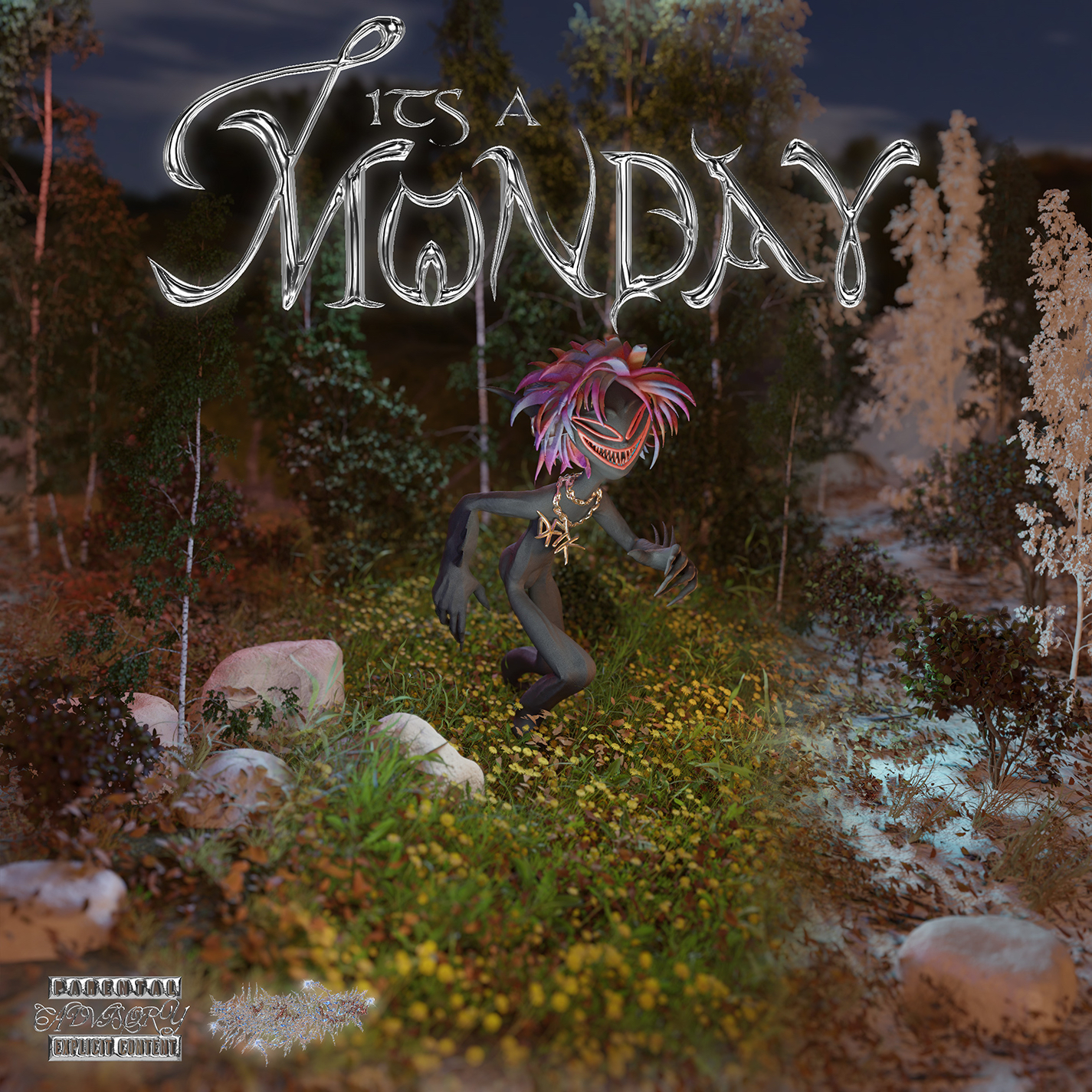 Yung Kayo it&#039;s a monday cover artwork