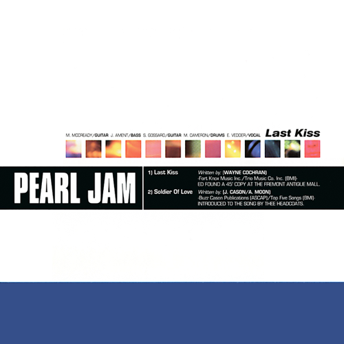 Pearl Jam Soldier Of Love cover artwork