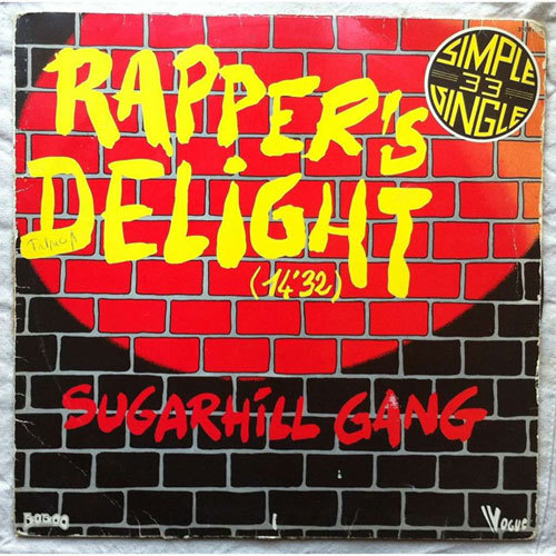 The SugarHill Gang Rappers Delight cover artwork