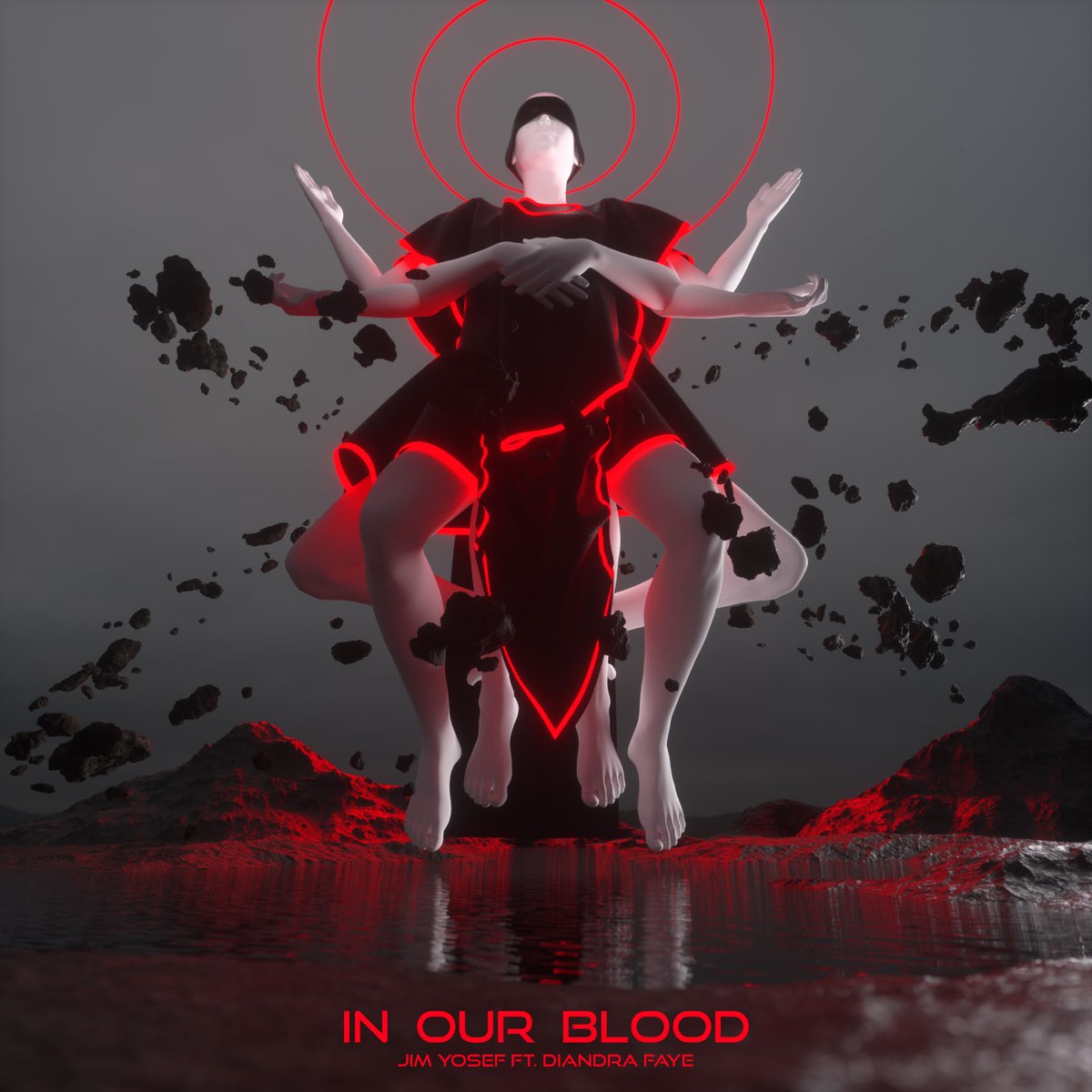 Jim Yosef featuring Diandra Faye — In Our Blood cover artwork