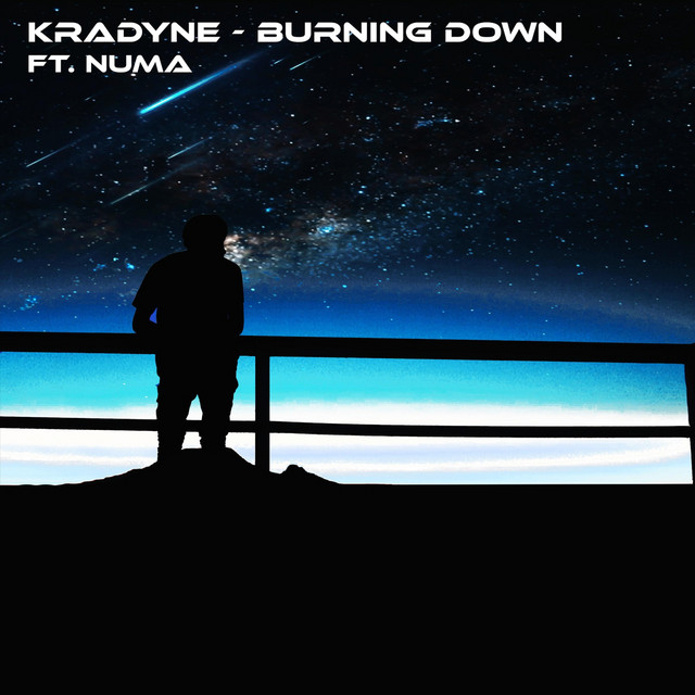 Kradyne featuring Numa — Burning Down cover artwork