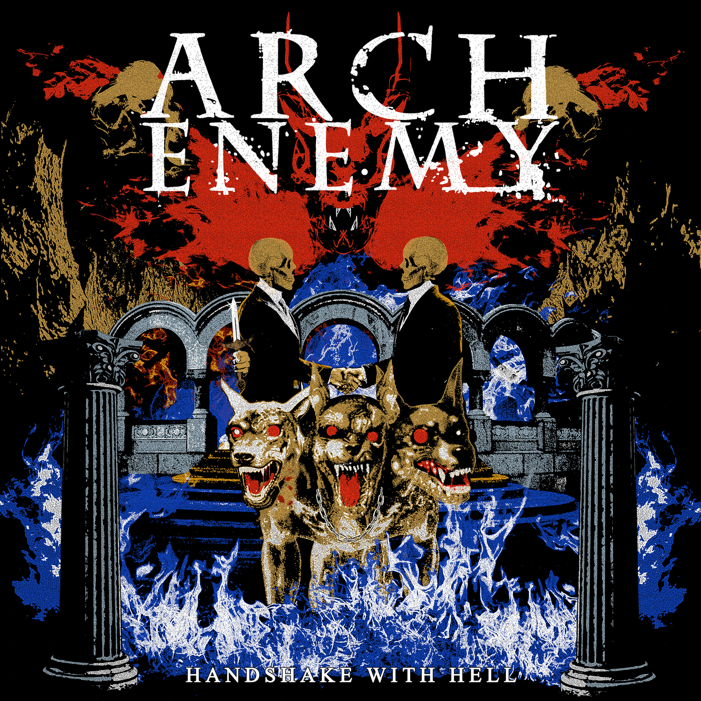 Arch Enemy — Handshake With Hell cover artwork