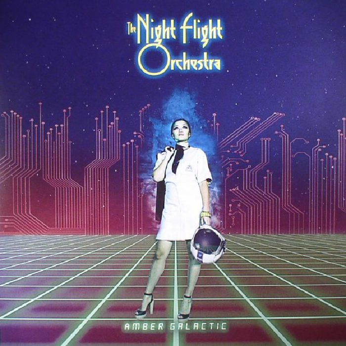 The Night Flight Orchestra Amber Galactic cover artwork