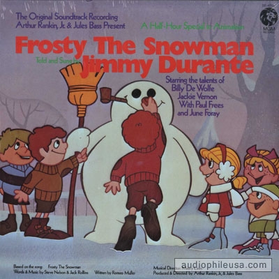 Jimmy Durante — Frosty the Snowman cover artwork