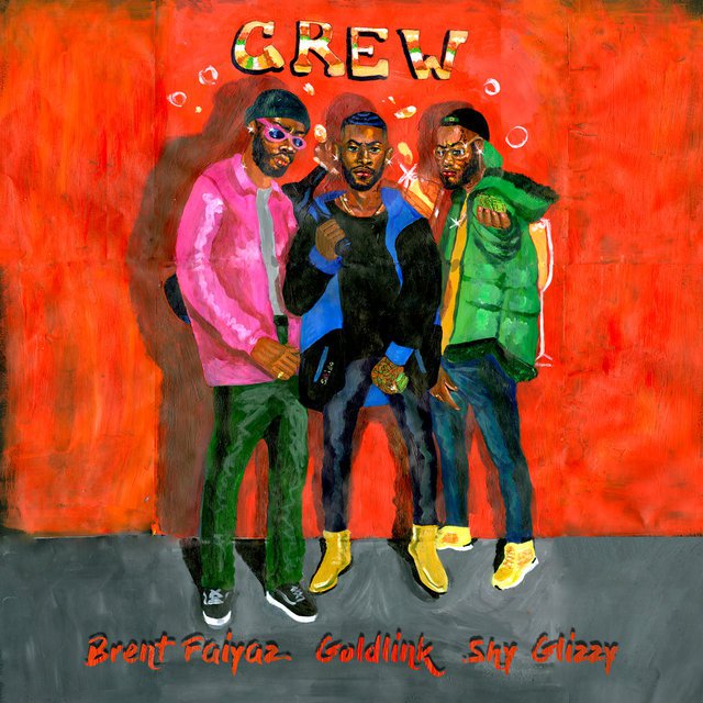 GoldLink ft. featuring Brent Faiyaz & Shy Glizzy Crew cover artwork