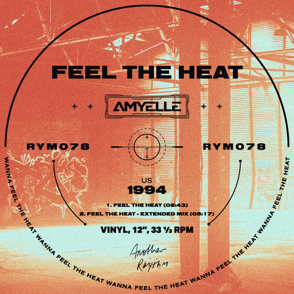 AmyElle — Feel The Heat cover artwork