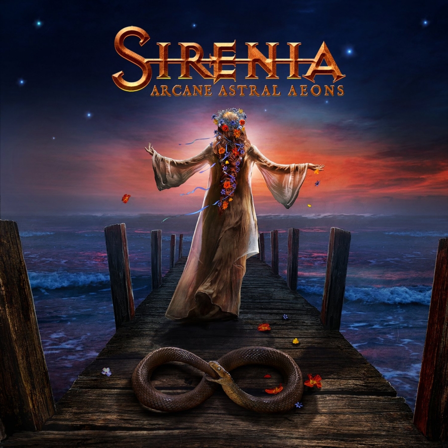 Sirenia Arcane Astral Aeons cover artwork