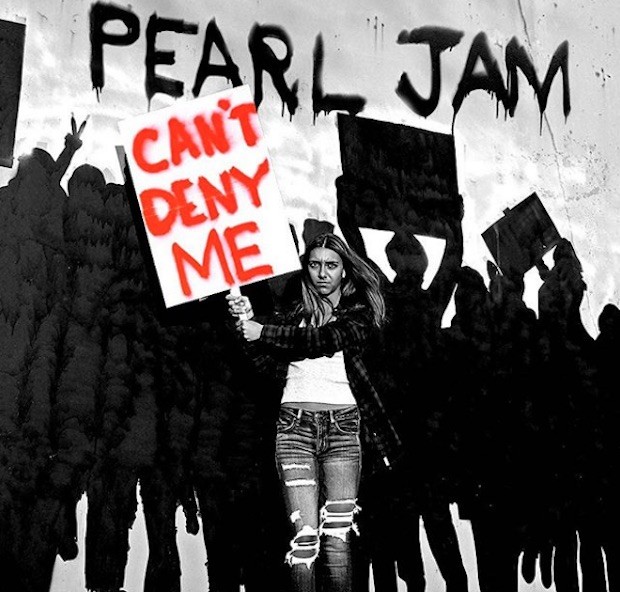 Pearl Jam Can&#039;t Deny Me cover artwork