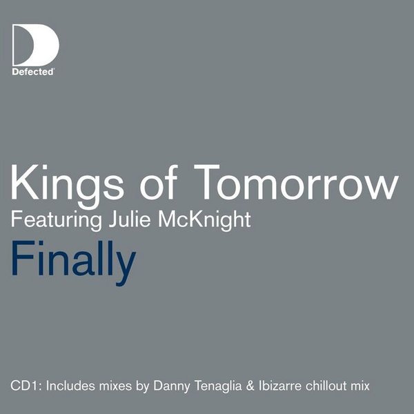 Kings Of Tomorrow featuring Julie McKnight — Finally cover artwork