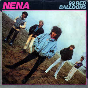 Nena 99 Red Balloons cover artwork