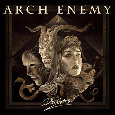 Arch Enemy Deceivers cover artwork