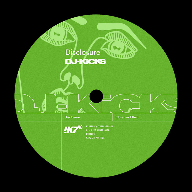 Disclosure Observer Effect (DJ-Kicks) cover artwork