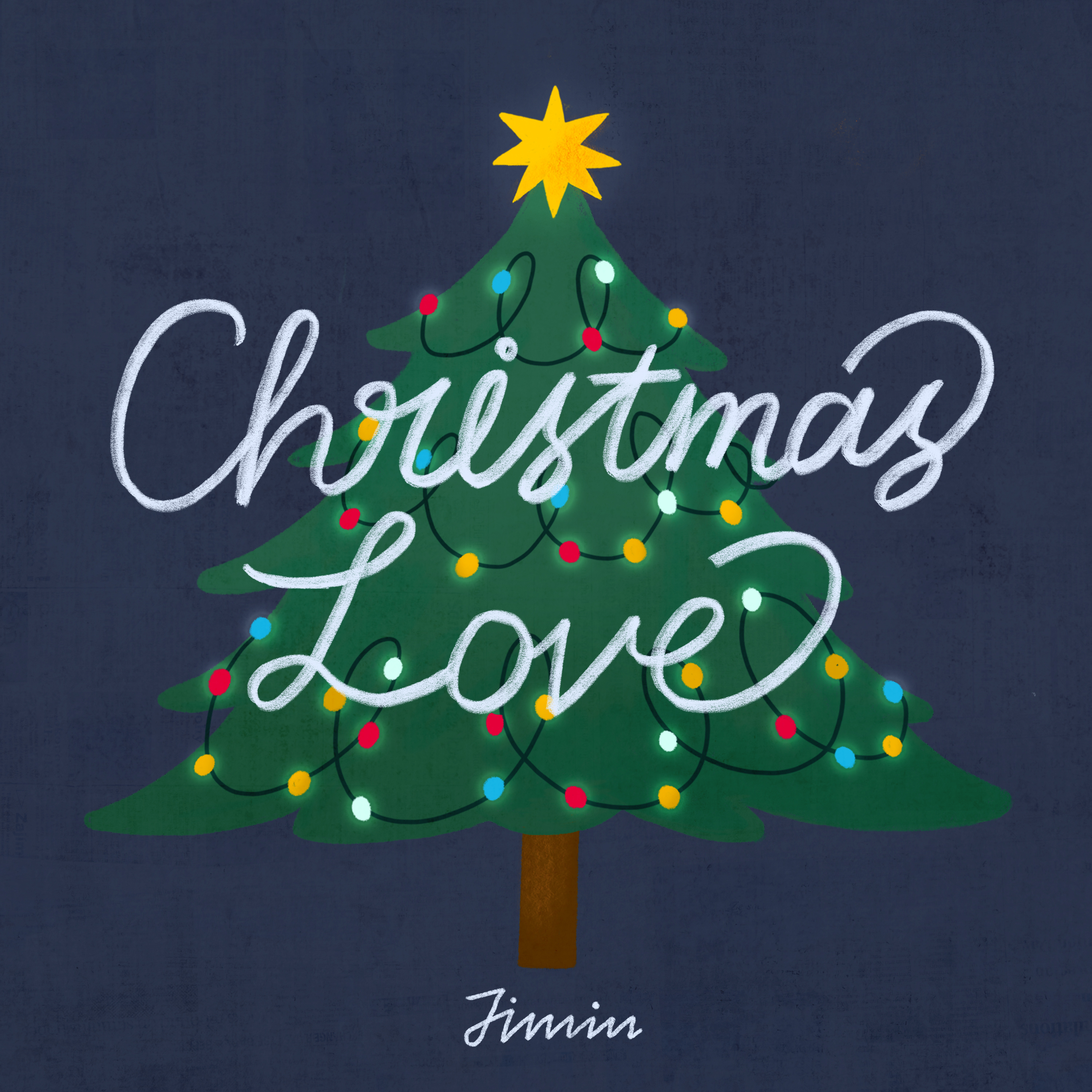 JIMIN (BTS) — Christmas Love cover artwork