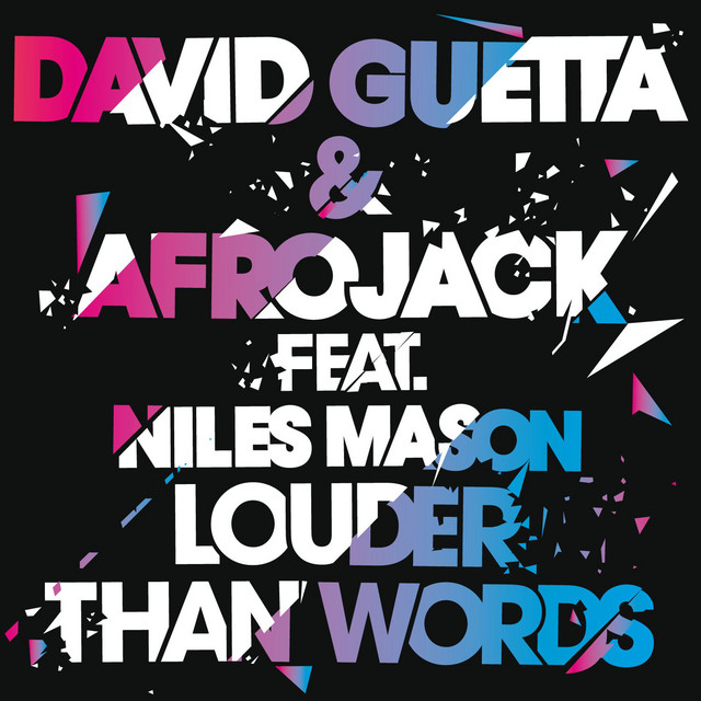 David Guetta & AFROJACK featuring Niles Mason — Louder Than Words cover artwork