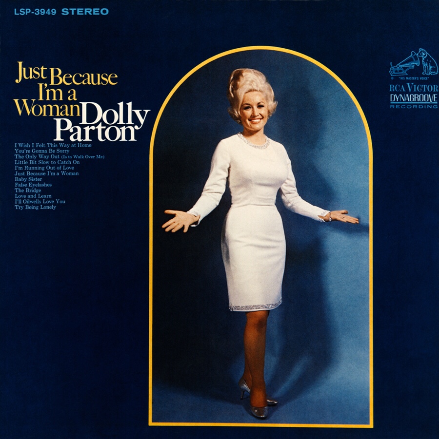 Dolly Parton Just Because I&#039;m A Woman cover artwork