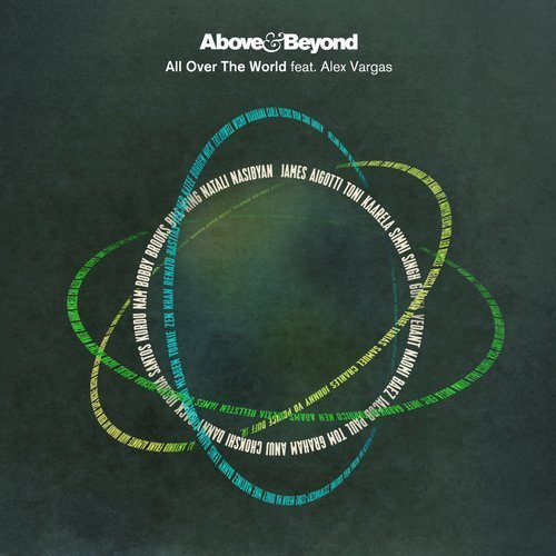 Above &amp; Beyond featuring Alex Vargas — All Over The World cover artwork