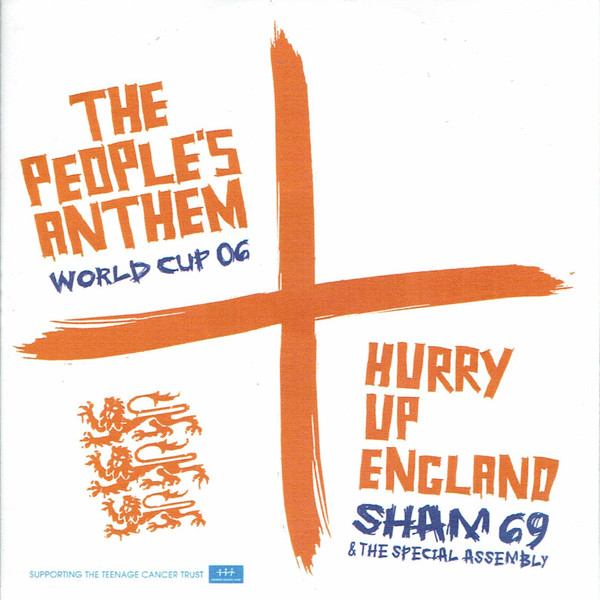Sham 69 & The Special Assembly Hurry Up England cover artwork