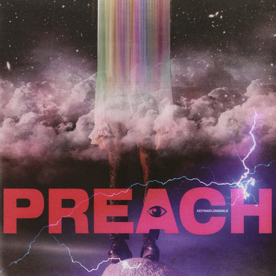 Keiynan Lonsdale Preach cover artwork
