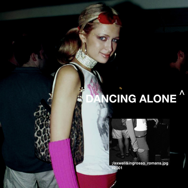 Axwell /\ Ingrosso ft. featuring RØMANS Dancing Alone cover artwork