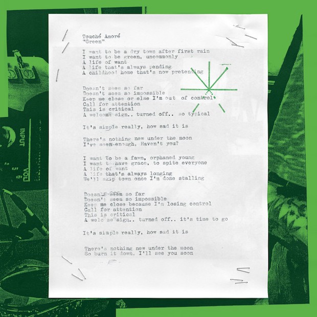 Touché Amoré — Green cover artwork