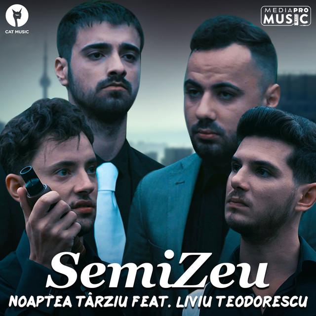 Noaptea Tarziu ft. featuring Liviu Teodorescu SemiZeu cover artwork