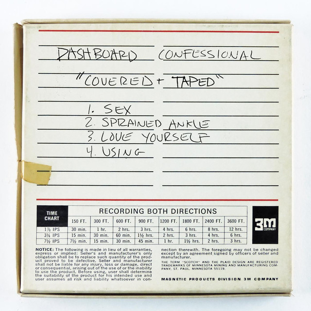 Dashboard Confessional — Sex (The 1975 Cover) cover artwork
