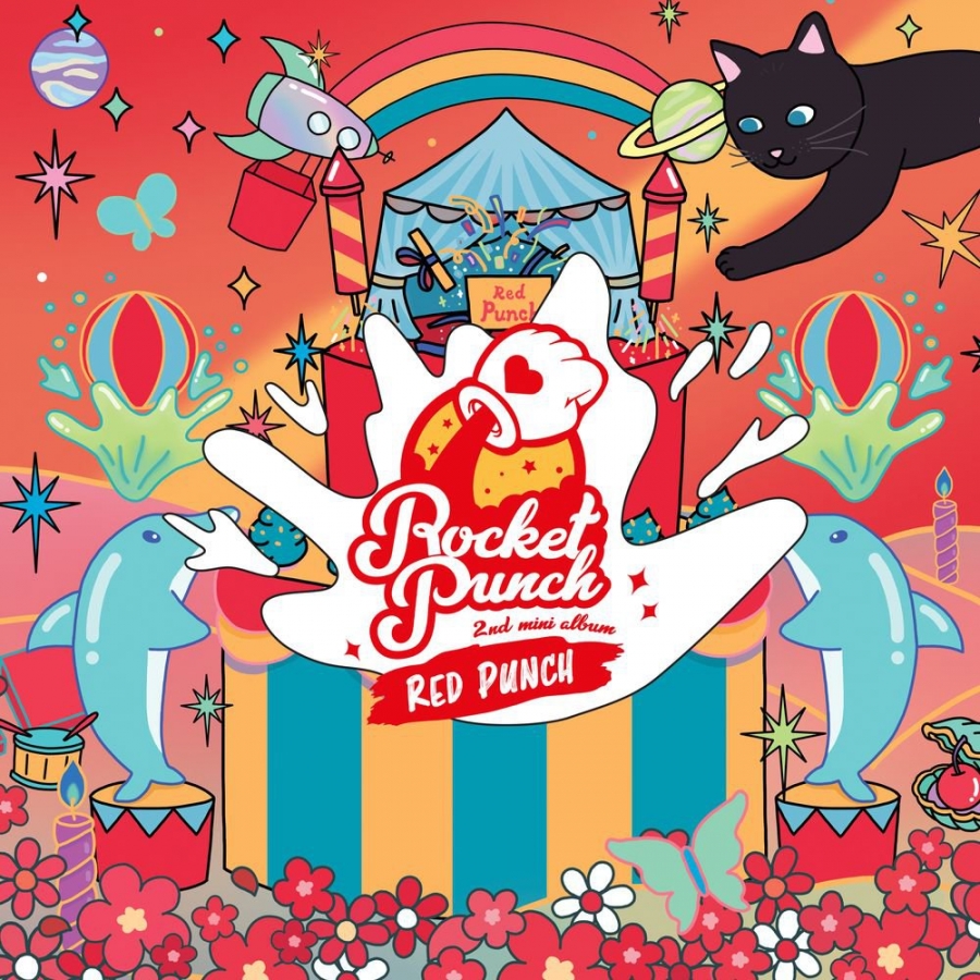 Rocket Punch — RED PUNCH cover artwork