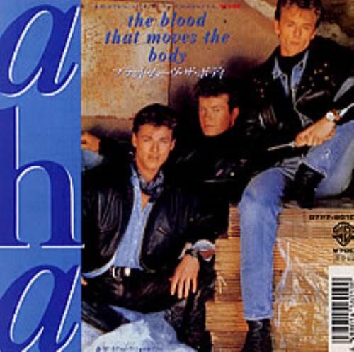a-ha — The Blood That Moves The Body cover artwork