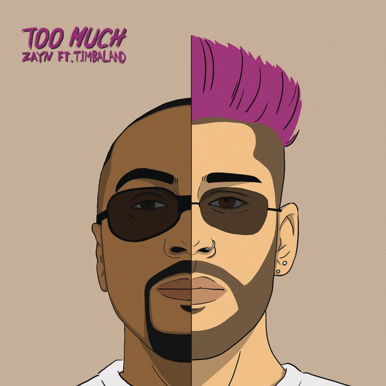 ZAYN featuring Timbaland — Too Much cover artwork