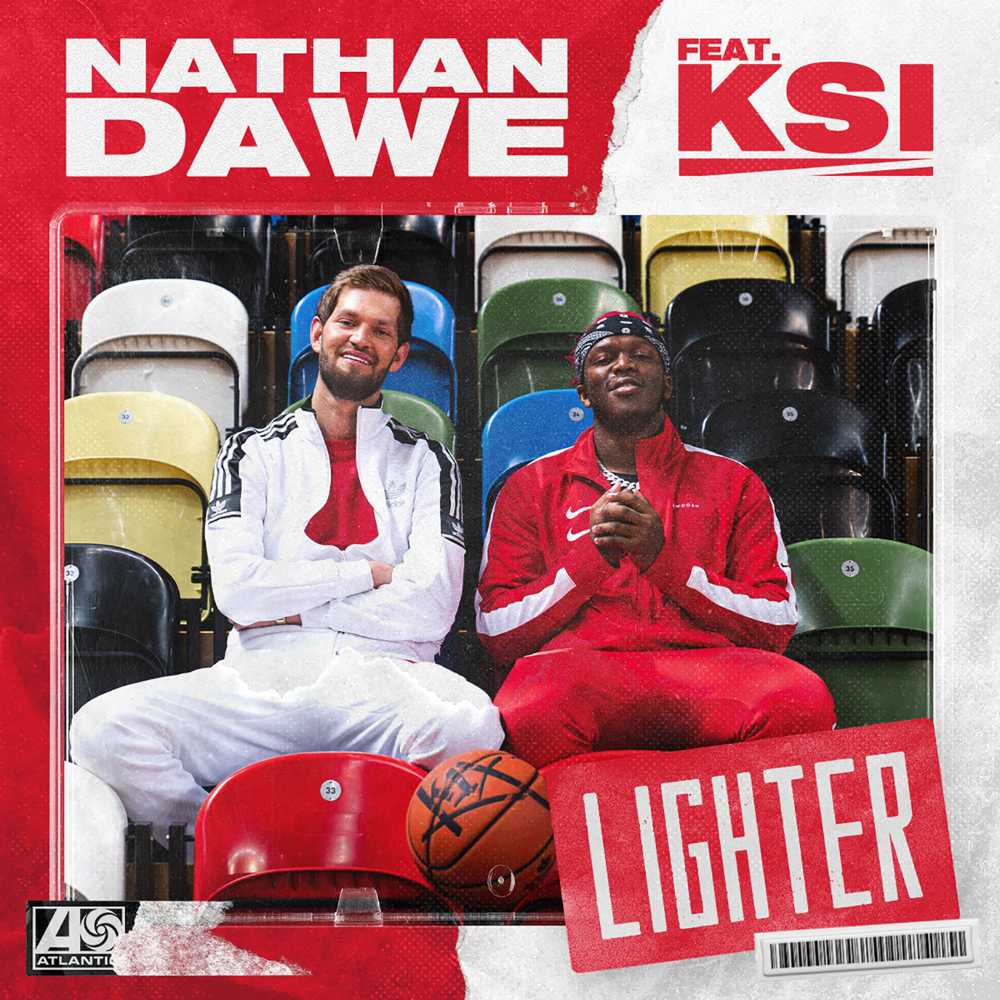 Nathan Dawe ft. featuring KSI Lighter cover artwork