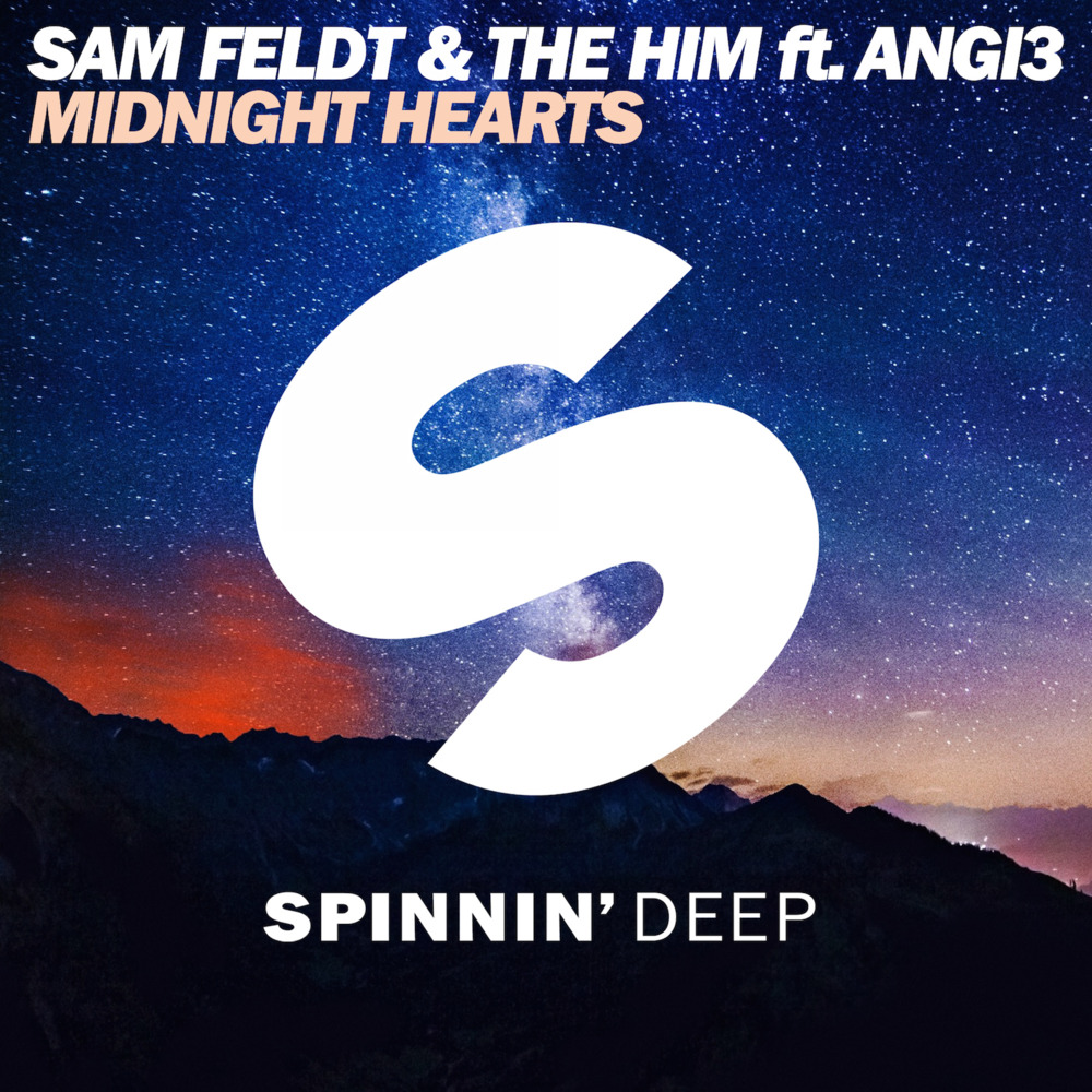 Sam Feldt & The Him ft. featuring ANGI3 Midnight Hearts cover artwork