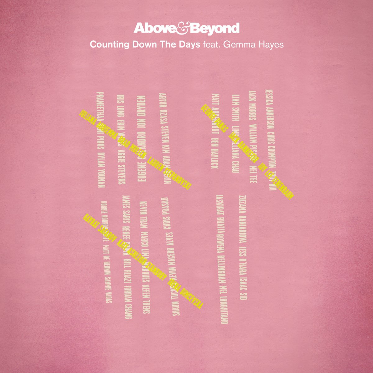 Above &amp; Beyond ft. featuring Gemma Hayes Counting Down the Days cover artwork