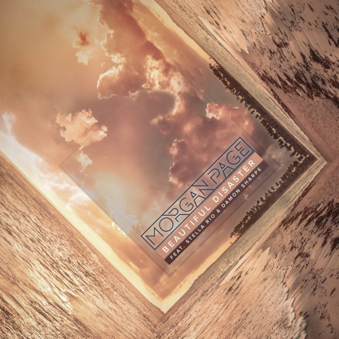 Morgan Page featuring Stella Rio & Damon Sharpe — Beautiful Disaster cover artwork