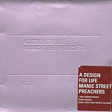 Manic Street Preachers — A Design for Life cover artwork